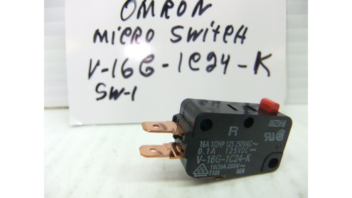 Omron V-16G-1C24-K micro switch 